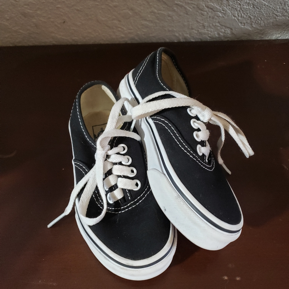 Vans Monochrome Canvas Sneakers